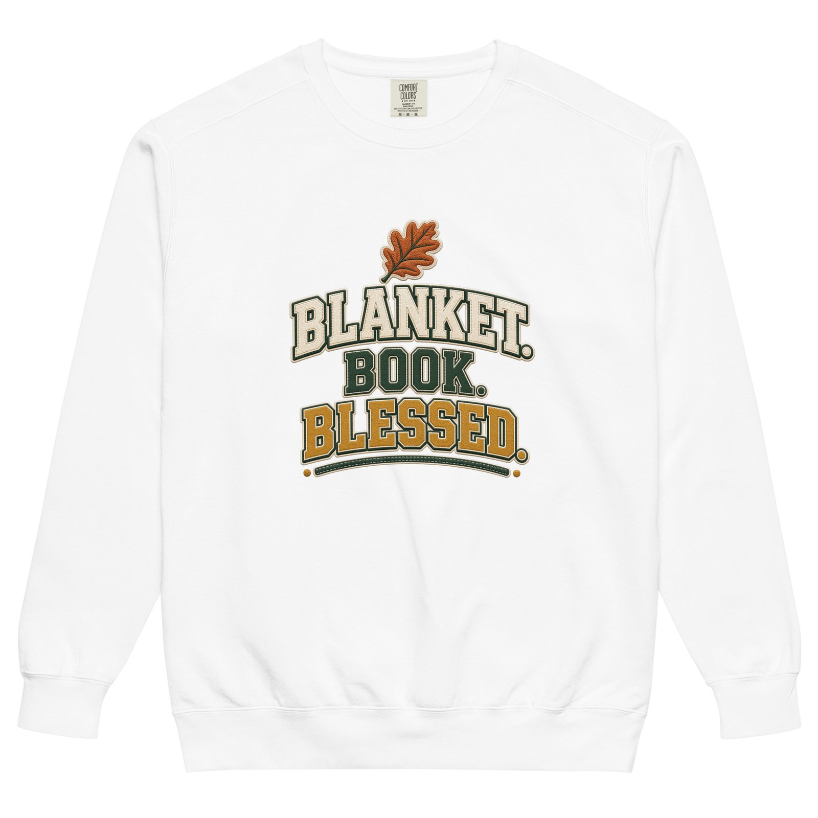 Blanket, Book, Blessed Sweatshirt - Image 6