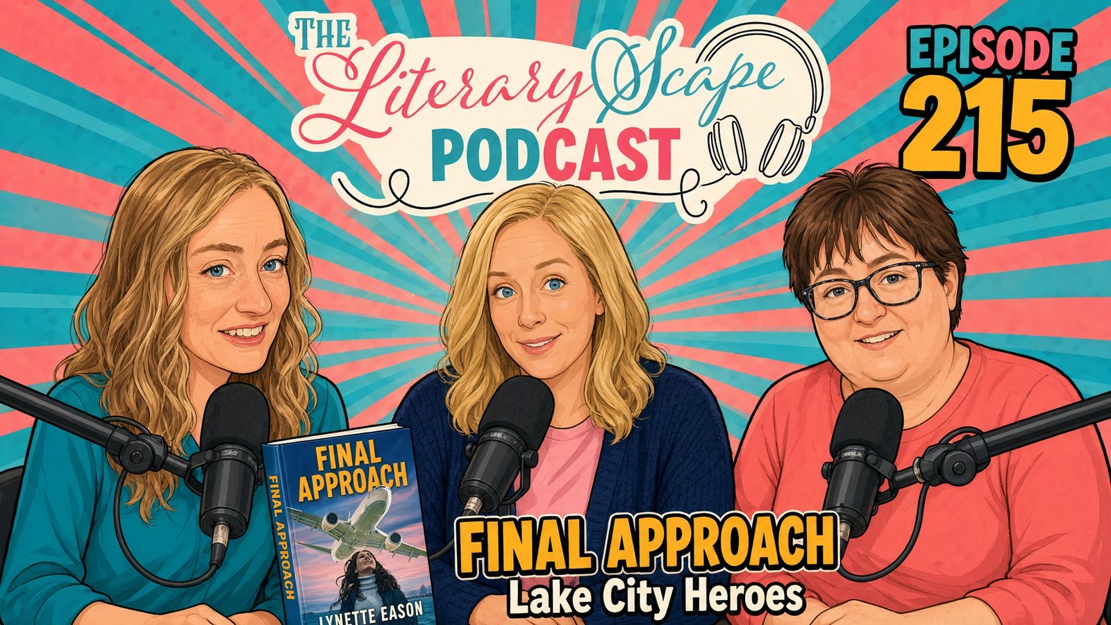 Episode 215: Final Approach by Lynette Eason: Spoiler-Free Review of the Lake City Heroes Finale | Christian Romantic Suspense